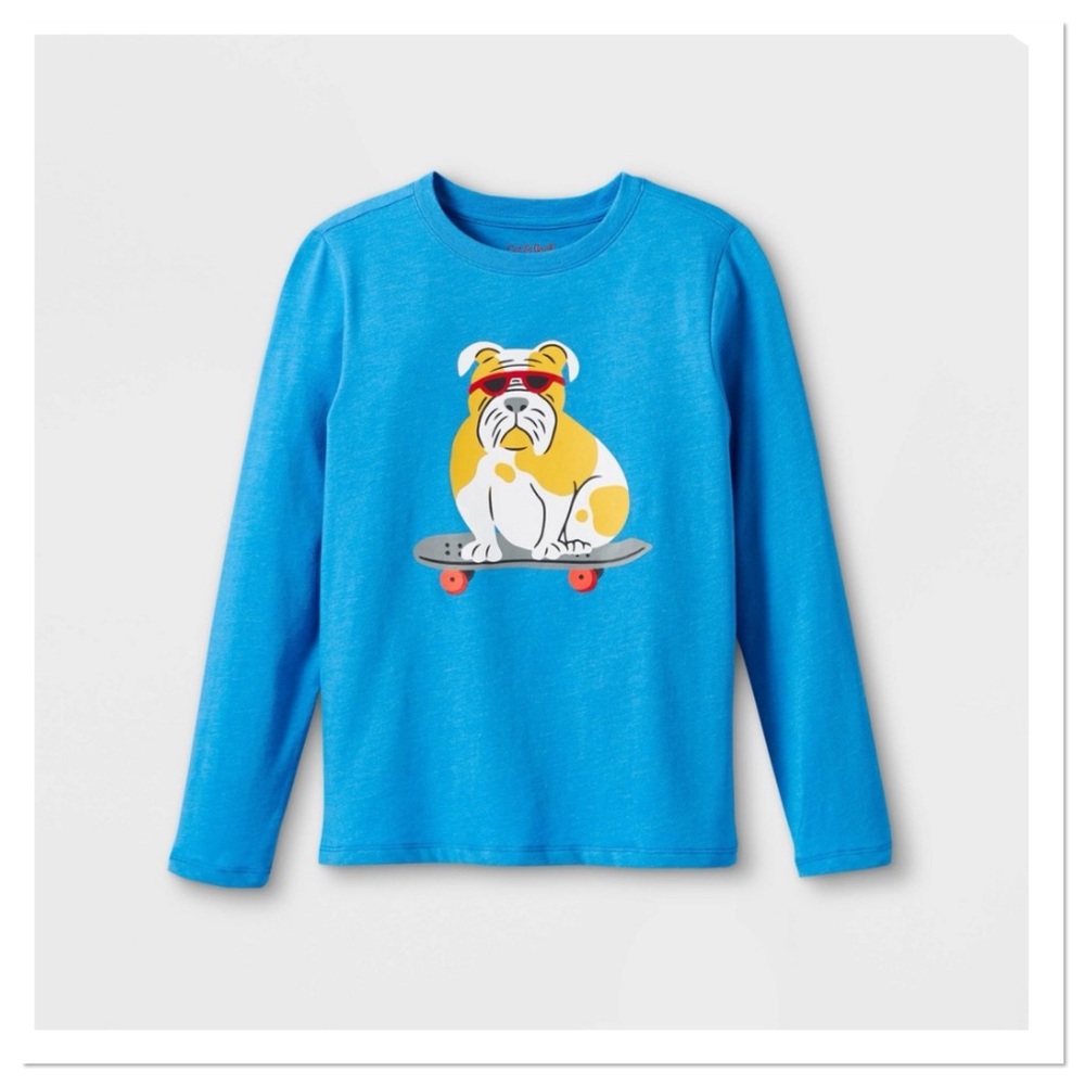 Boy’s Skateboarding Bulldog Long Sleeve T-Shirt
Cat & Jack
